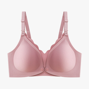 孕妇哺乳内衣怀孕期专用产后喂奶文胸聚拢防下垂夏季薄款奢胸罩芬