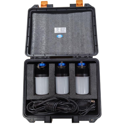 宝富睿光电 BFLG1038 12X3W 220V 5000K IP65 便携式帐篷灯(计量单位:盏) 黑色