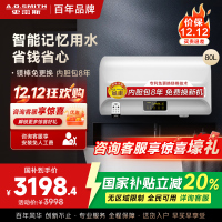 AO史密斯80升电热水器 专利免更换镁棒 金圭内胆 全隐藏安装 大屏触控 双驱速热节能 E80EDX 遥控预约