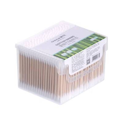 茶花 坚韧竹轴棉签500支/套