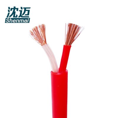沈迈 铜芯硅橡胶耐高温电缆 YGCR-2*4平方 /米