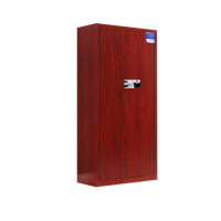 阿拉贡保密柜财务档案柜文件柜办公室资料储物柜保险柜通体红木纹-国保指纹锁