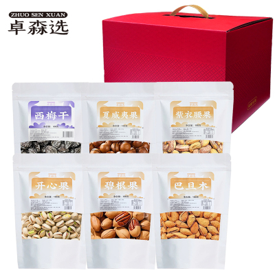 卓森选 坚果礼盒 600g/盒