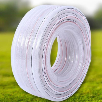 盛京联硕高压PVC纤维软管防爆抗压塑料软管 内径51mm 壁厚5.0mm 50米 卷