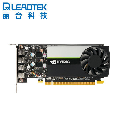 丽台(LEADTEK)NVIDIA T600 4G GDDR6 CUDA核心640 图灵架构 多屏/平面制图设计专业显卡 工包