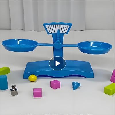 木质托盘天平教具模仿天平游戏