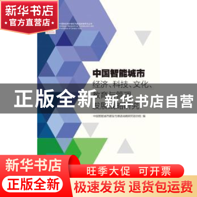 正版 中国智能城市经济、科技、文化、教育与管理发展战略研究 中