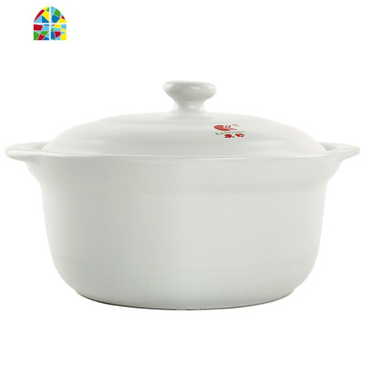 米线砂锅可高温陶瓷煲汤锅炖锅明火家用燃气炖肉煲仔饭小沙锅 FENGHOU 1200ML口径18cm高8cm