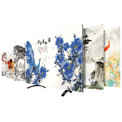 幸福派 电视罩防尘罩套简约现代曲面电视机罩挂式液晶客厅65英寸50英寸盖布 其他款式 65寸(152*92cm)