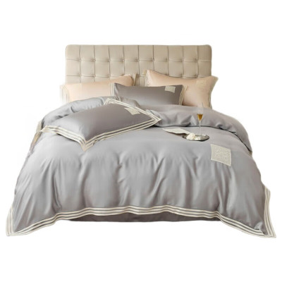 天山柔 200*230cm 60天丝索菲亚 四件套 (计价单位:套) 灰色