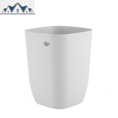 垃圾桶塑料创意简约家用办公室厕所卫生间厨房分类垃圾筒客厅卧室 三维工匠