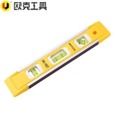 欧克(Ouke)鱼雷式强磁水平尺便携式家用小型水平仪230mmOK-1857把