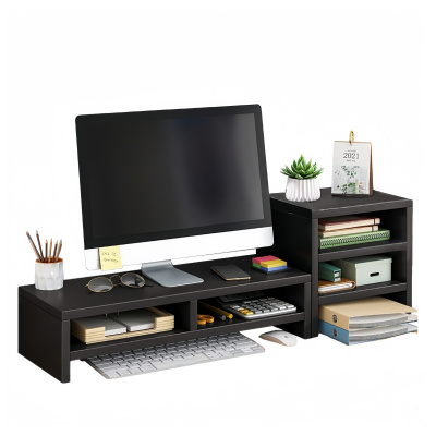 悦兴诚桌面收纳架双层50*20*13cm+柜个