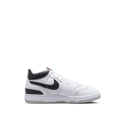 耐克(NIKE)男士跑鞋休闲运动鞋皮质橡胶底百搭经典白色黑色拼接潮