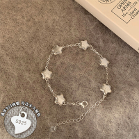 s925纯银[幸运五角星]手链设计师款轻奢小众星星手串高级感送女朋友老婆情人节七夕生日礼物