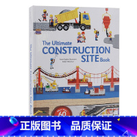[正版]建筑工地手册进口英文原版The Ultimate Construction Site Book 抽拉翻翻书施工