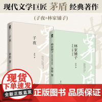 子夜+林家铺子(套装2册)茅盾经典作品 正版书籍茅盾文学奖获奖作品原著七年级初中生中学生课外阅读短篇小说集故事集书籍