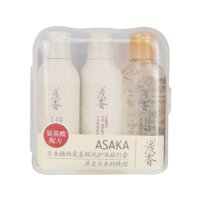 浅香(ASAKA)植物氨基酸洗护沐旅行套60g+60g+80g(单位:件)
