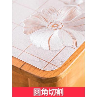 家柏饰(CORATED)水晶板透明桌垫pvc软玻璃桌布防水防烫塑料台布餐桌垫正方形胶垫