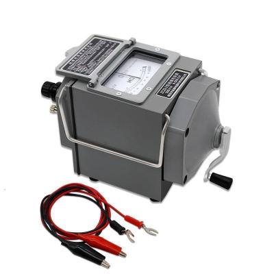 BONJEAN电工摇表500v摇表兆欧表1000v绝缘电阻测试仪2500v电阻表 ZC-7(500V500M)铝壳