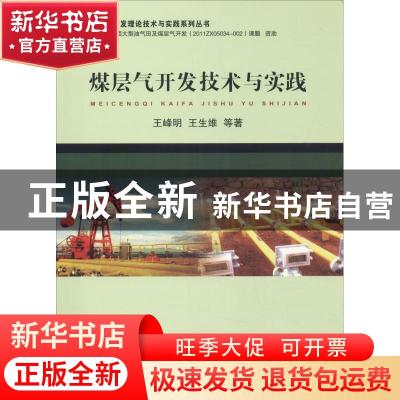 正版 煤层气开发技术与实践 王峰明,王生维等著 中国地质大学出
