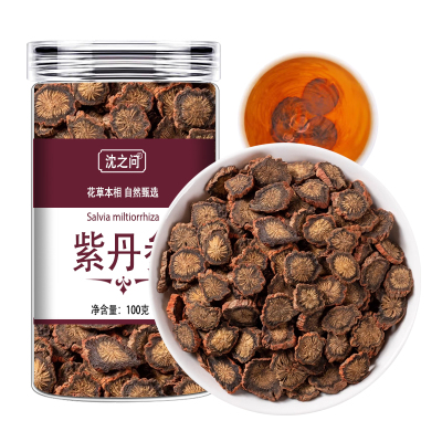 紫丹参正品新货紫丹参段官方店无熏硫可搭黄芪丹叁山楂养身茶9260