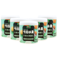 三只松鼠什锦罐头混合水果解馋即食什锦水果罐头200g*5罐