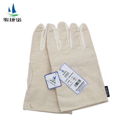 骏捷诺加厚帆布手套24线均码/双