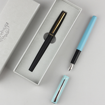 英雄(HERO)钢笔F尖H665签字笔日用书写商务办公成人男女学生练字铱金笔