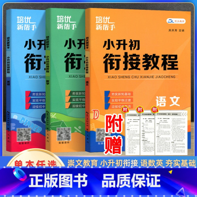 小升初衔接教程语文+数学+英语 小学升初中 [正版]培优新帮手小升初毕业考试文言文阅读考试真题集训小学生升初中语文文言文