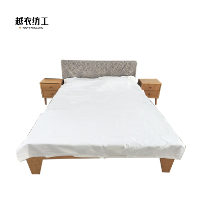 越衣纺工 白被套 纱卡 220*155