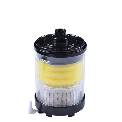 鱼缸水妖精过滤器氧气泵反气举气动式水妖精小型鱼缸反气举