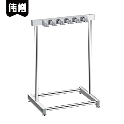 伟樽拖把架单排5拖12钩67*50*122cm个