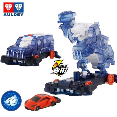 奥迪双钻机甲兽神出击2爆裂飞车4星能觉醒玩具套装晶片竞技自动夺晶变形机器人车猛兽觉醒系列凌波熊685203DS