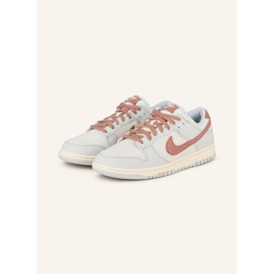 耐克(NIKE)复古老爹鞋透气休闲运动鞋男帆布拼接磨砂皮革拼接拼色