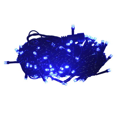 格瑞捷 LED彩灯串 LED-10m-100T 100头 兰 220V 带插头 串