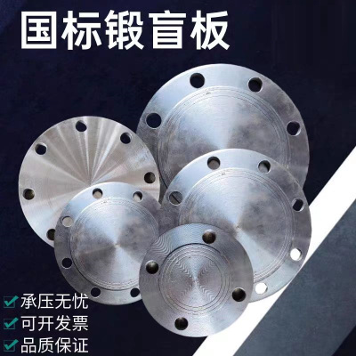 中锦科技 碳钢法兰盲板DN20[6分]4孔 片