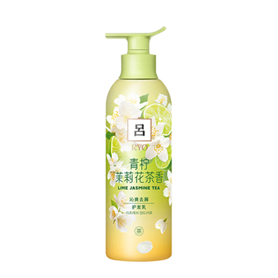 吕(RYO)青柠茉莉花茶香护发乳400ml(沁爽去屑)