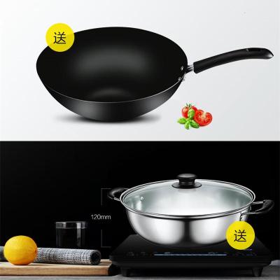 美的(Midea)家用电磁炉大火力隐藏风机4D防水匀火智能火锅2200W猛火电磁灶CCL2203