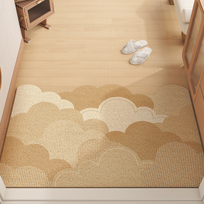 门口地垫进门家用耐磨脚垫新款丝圈防滑入户门可裁剪垫子玄关地毯