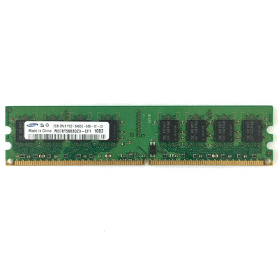 三星(SAMSUNG)原厂 2G DDR2 800 台式机内存条PC2-6400U 兼容667 533