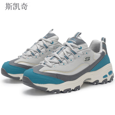 斯凯奇女款休闲熊猫鞋896262/GYBL-5.5双