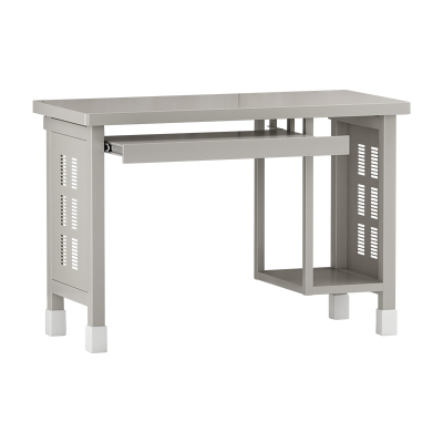 翌嘉 制式营具电脑桌营房钢制学习桌培训桌 制式电脑桌