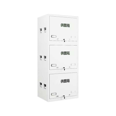 乙壬供图箱户外地图柜野外作训地图携行箱演习图纸供图箱灰白色三节柜