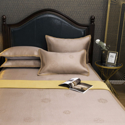 夏季高档植物纤维冰丝藤席套件