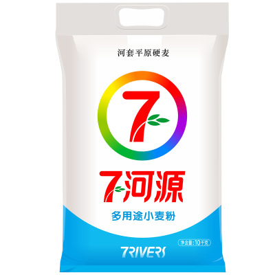 七河源 多用途小麦粉10kg 内蒙河套平原面粉