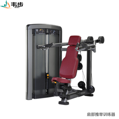 韦步LS507商用坐式肩部推举三角肌练习机肌肉专项训练局部型力量器械