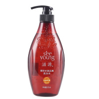 滋源 茶籽水润去屑洗头水535ML中干性(单位:瓶) 橙色