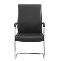 美沐芯品(MEIMUXINPIN)办公椅(西皮,多色任选)XP-BGP025不锈架,进口西皮