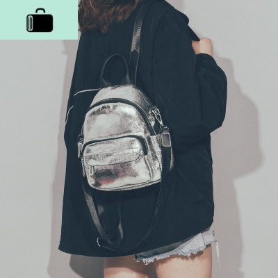 迷你小书包2020夏新款时尚韩版休闲百搭软皮女士双肩包背包旅行包NEW LAKE